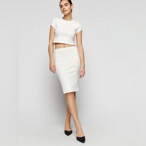 Reformation Goldie Skirt Set